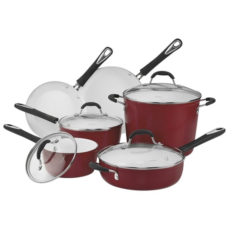 cuisinart elements pro 10 ceramic cookware set