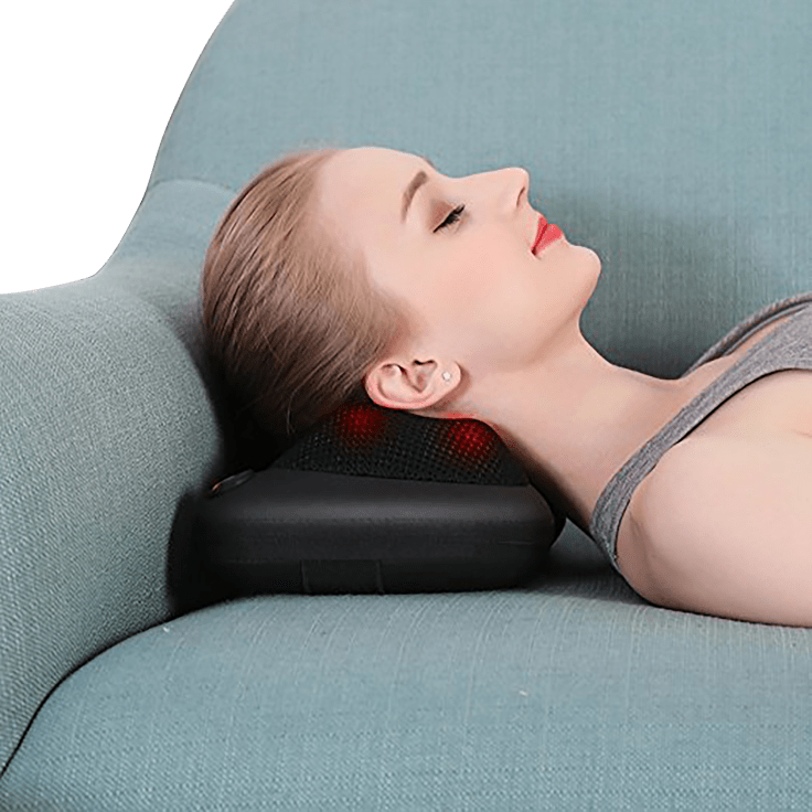 Vivaspa kneading & heating shiatsu neck & lumbar massager clearance