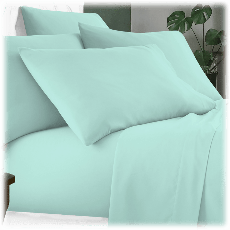 MorningSave Luxury Home 6Piece Cool Rayon from Bamboo Sheet Set