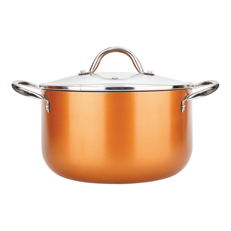 MorningSave Copper Luxury 10Piece Copper Cookware Set