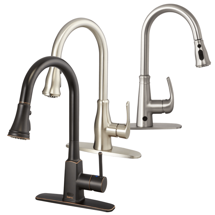 Dalmo Touchless Kitchen Faucets with Pull Down Sprayers