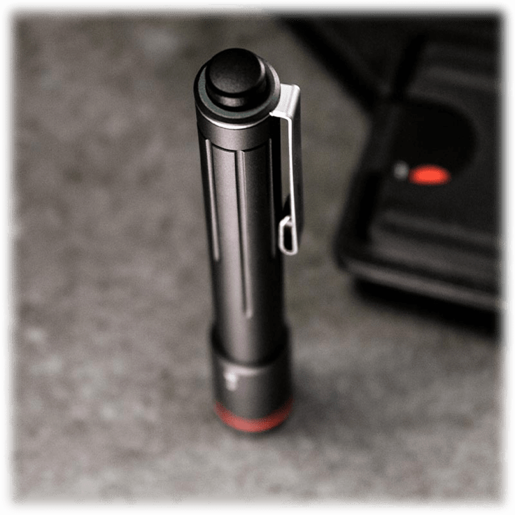 SideDeal 2Pack KeySmart Nano Torch XL Compact Pen Flashlight