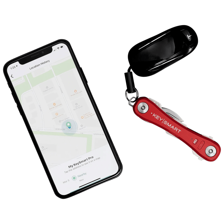 KeySmart® Pro w/ Tile | Works With Tile App for Android & iOS | Locate Lost  Keys