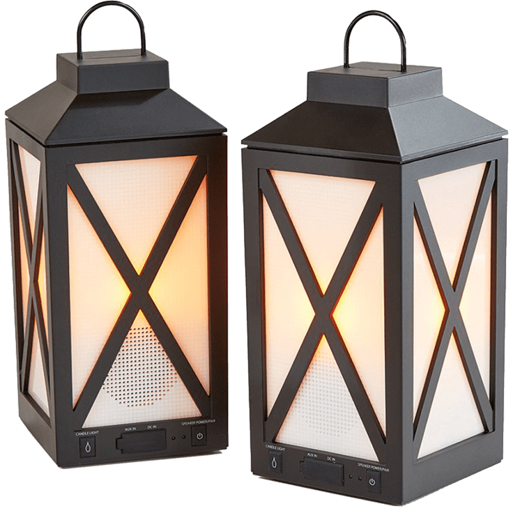 MorningSave Acoustic Research Heartland LED Lantern Wireless Speaker