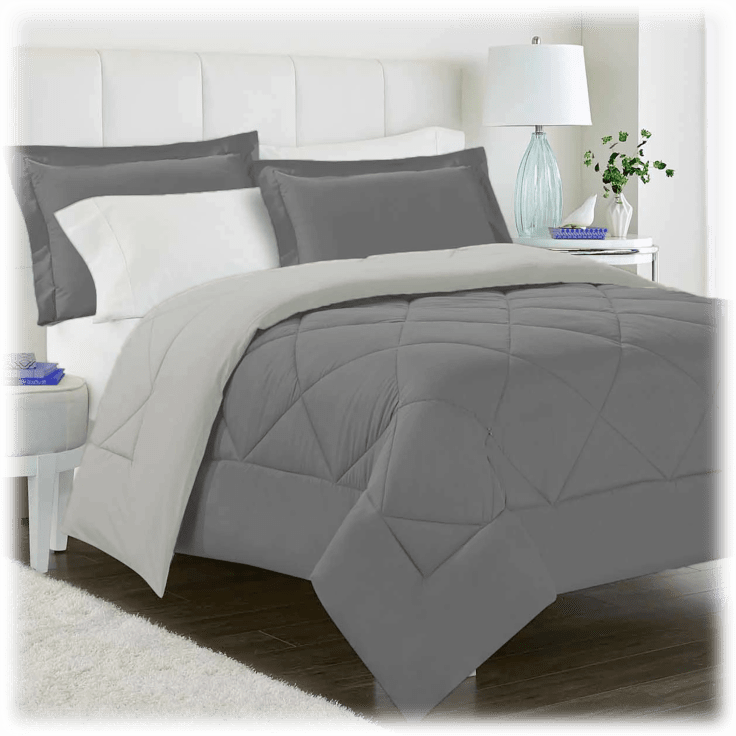 MorningSave Luxury Home Reversible Comforter Set