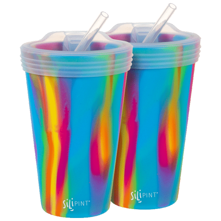SiliPINT Silicone Lid And Straw Set For 16oz / 22oz Tumblers