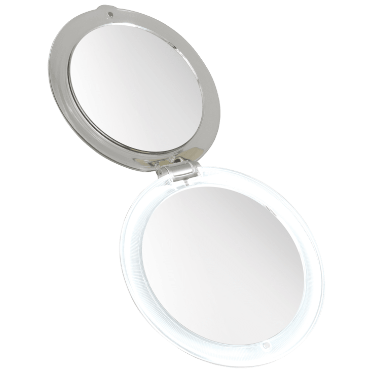 Zadro LED Lighted Ultimate Compact Mirror with Storage Bag