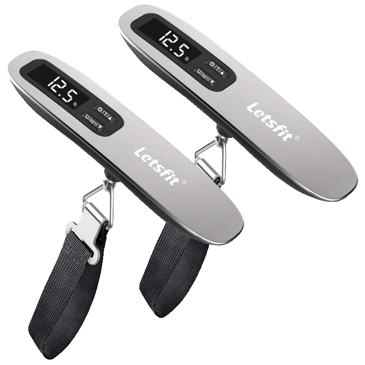 2-Pack Letsfit Luggage Scales