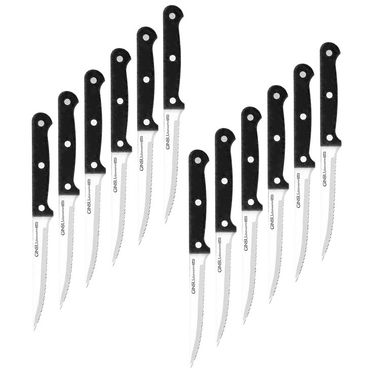 MorningSave Ginsu Kiso 12Piece Steak Knife Set