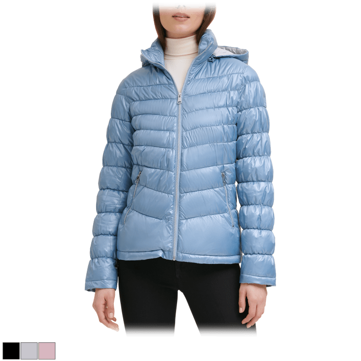 Kenneth Cole New York Quilted Puffer Women's Jacket