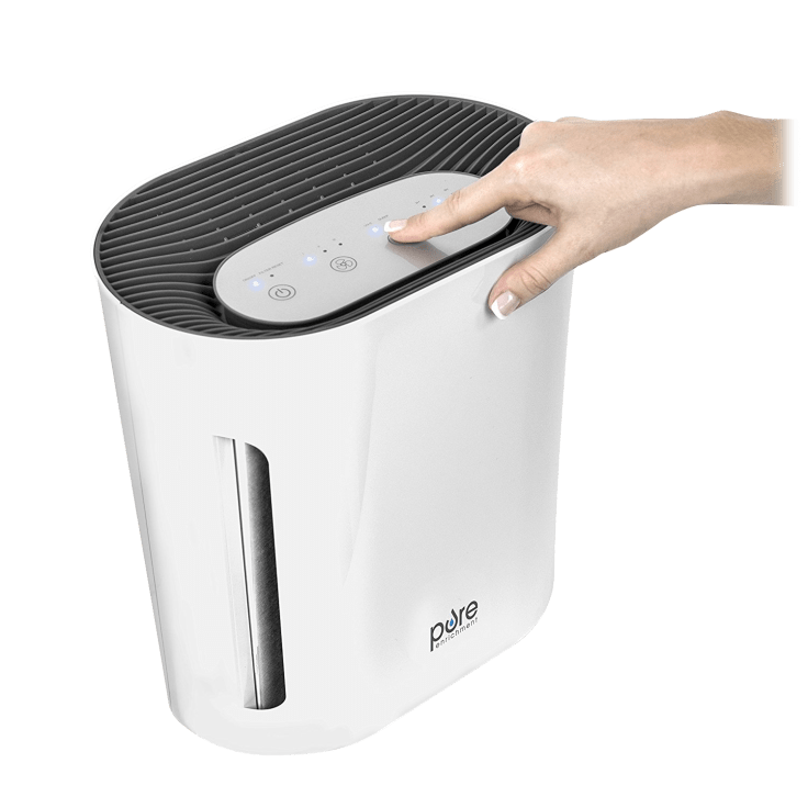 Purezone 3 In 1 True Hepa Air Purifier With Uv C Light