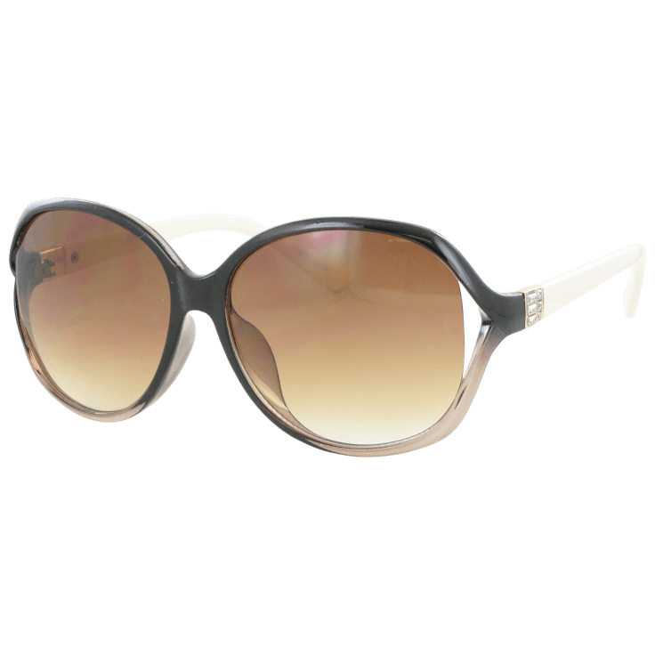 Kay Unger Black To Brown To Tan Fade Frames And Gradient Brown Lenses