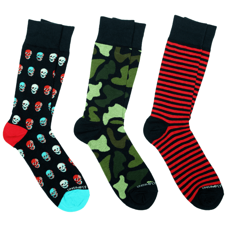 Unsimply Stitched 3-Pack Dress Socks