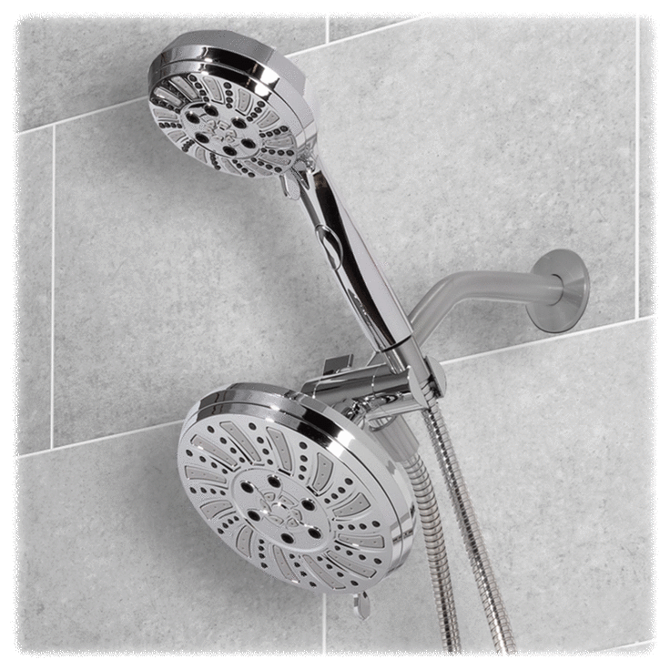 MorningSave AquaPlumb 6Function Hand Shower and Shower Head