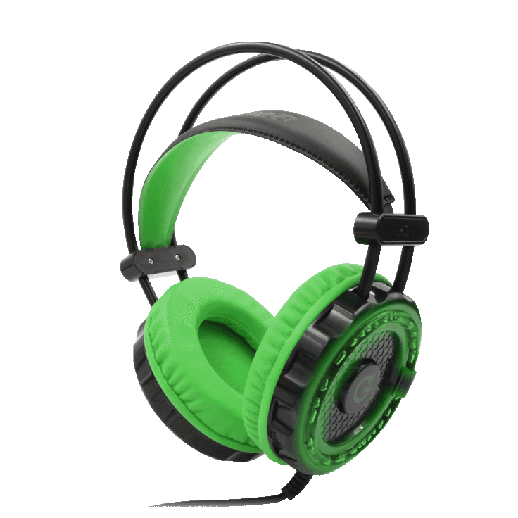 MorningSave Gabba Goods EXODUS LED Light up Gaming Headphones