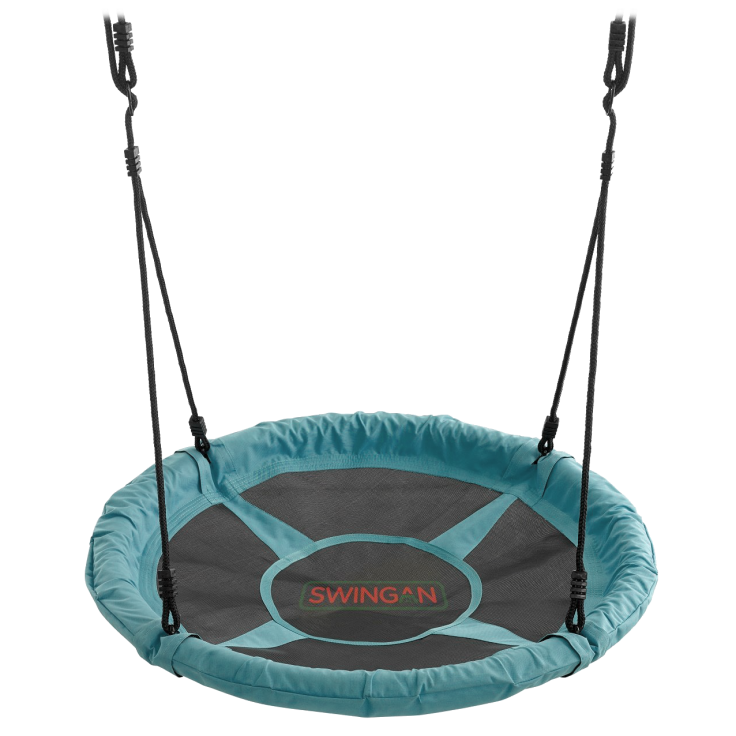 MorningSave Swingan 37.5” Nest Swing With Adjustable Ropes