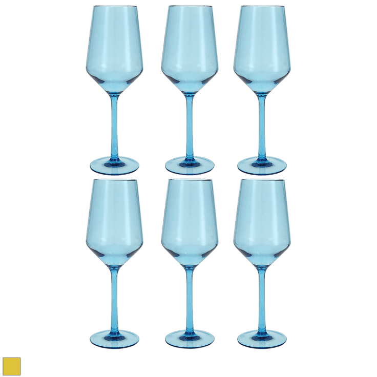 MorningSave: 6-Pack: Fortessa Shatter-Resistant White Wine Glasses