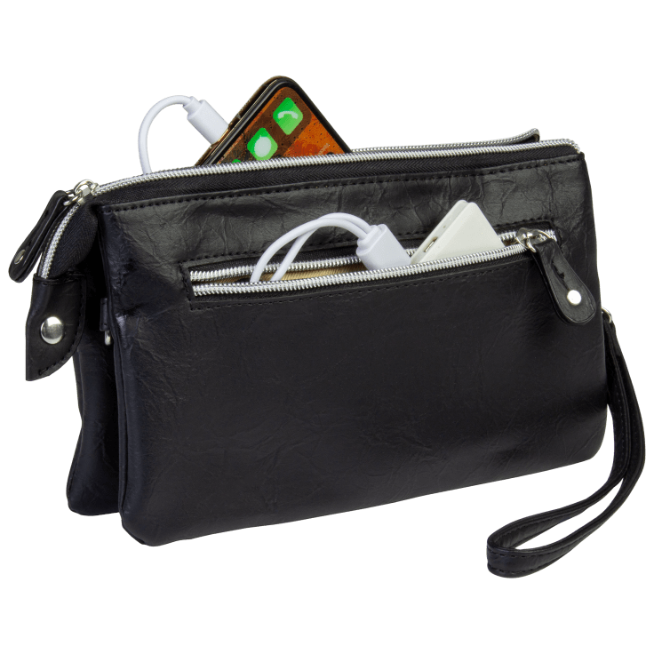 Stone Mountain Handbags Company Store  Plug In Pebble Leather Trifecta by Stone  Mountain USA