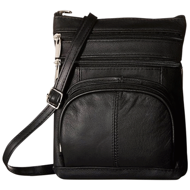 MorningSave: Maze Super Soft Leather Crossbody Bag