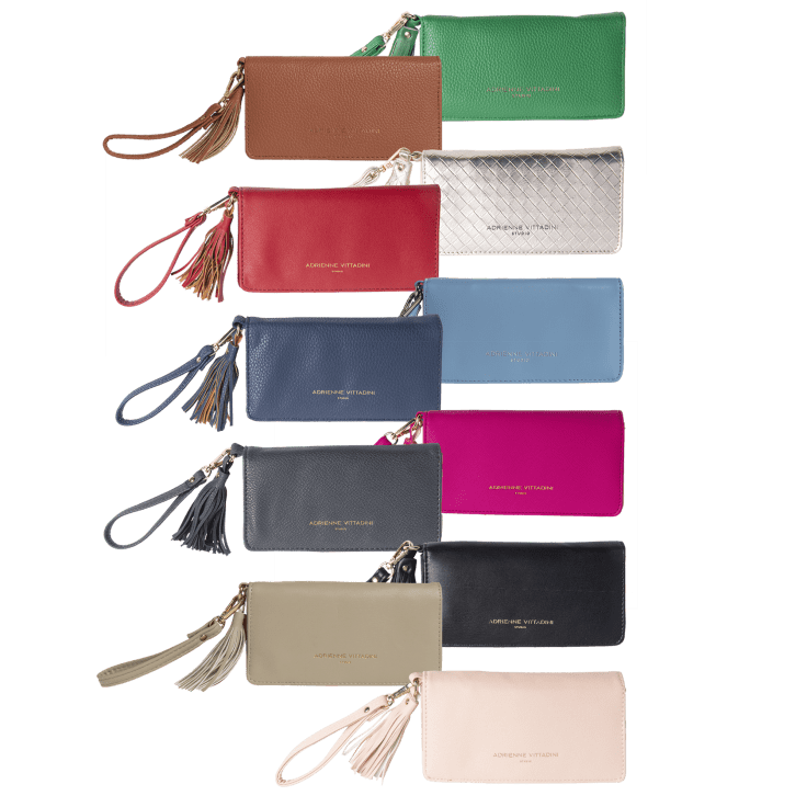 Adrienne vittadini charging wallet with tassel Outlet