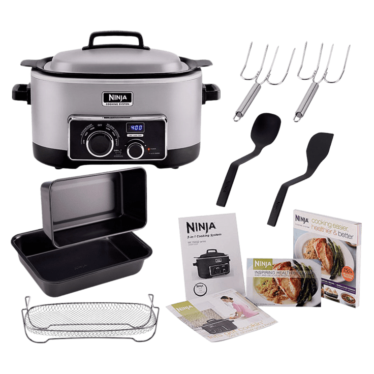 MorningSave Ninja 3in1 Cooking System with Cookbook and Accessories