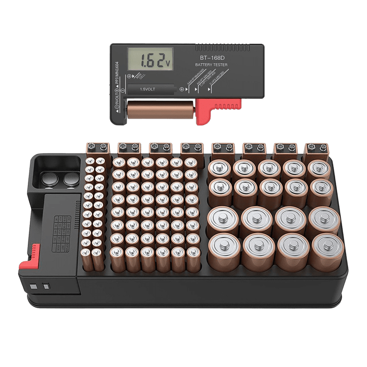 ZeroDark Battery Organizer & Removable Battery Tester – Aduro Products