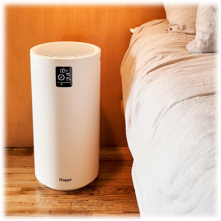 MorningSave Our Happi 1500 Sq Ft True HEPA Air Purifier with UV Light