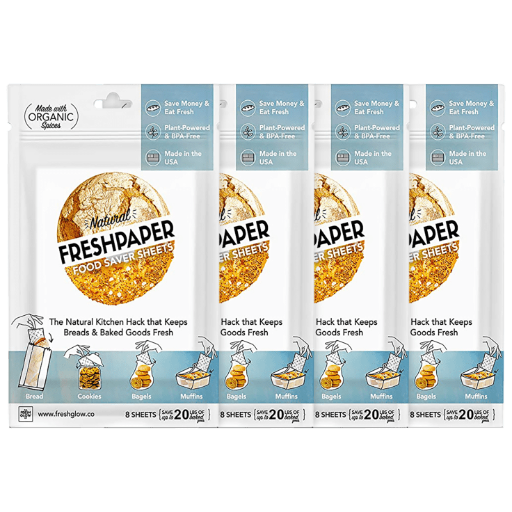 SideDeal 32Pack FreshPaper Food Saver Sheets for Produce & Bread