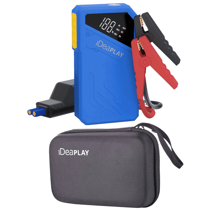 MorningSave IdeaPlay 12000mAh Pro Jump Starter & Power Bank Kit