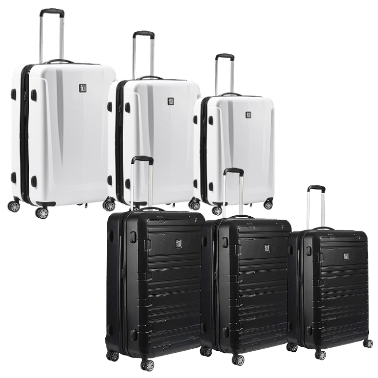 ful 3Piece Hard Sided Luggage Set