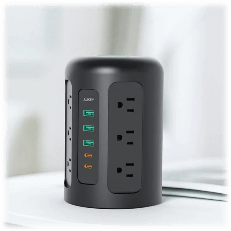 SideDeal Aukey Power Strip Tower XL