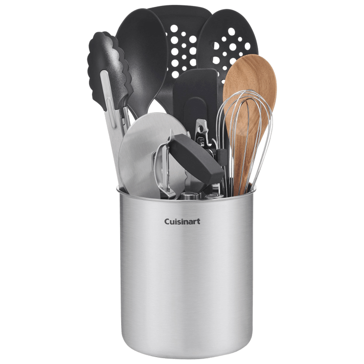 Cuisinart Black and Silver Stainless Soft-Grip Ergonomic Peeler Set of 2