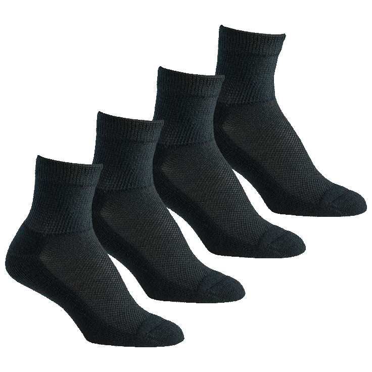 MorningSave: 4-Pack: The Comfort Sock Diabetic Quarter Socks