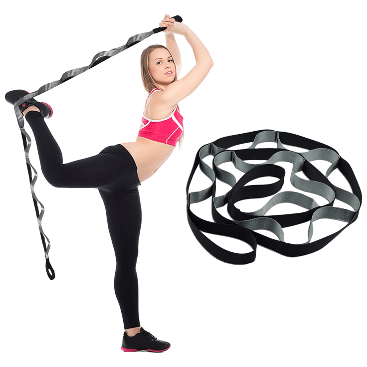 MorningSave Extreme Fit MultiLoop NonElastic Stretch Bands for Exercise