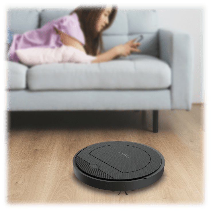 MorningSave Mahli Robotic Vacuum for Smooth Surfaces