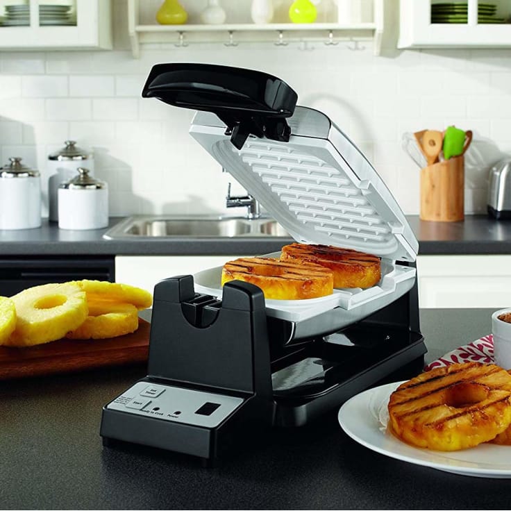 MorningSave Oster 7Minute Indoor Grill with DuraCeramic Coating and