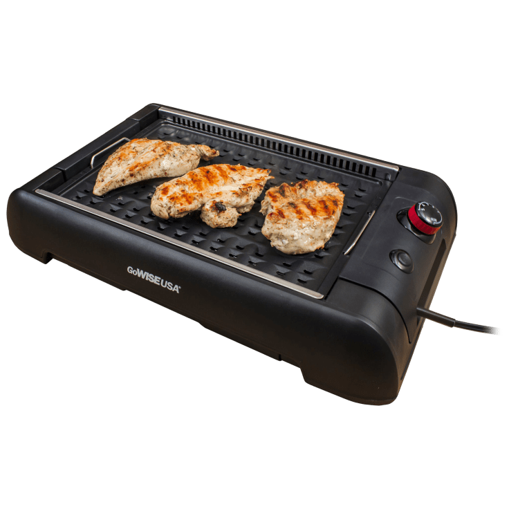MorningSave GoWISE USA 2in1 Smokeless Indoor Grill and Griddle with