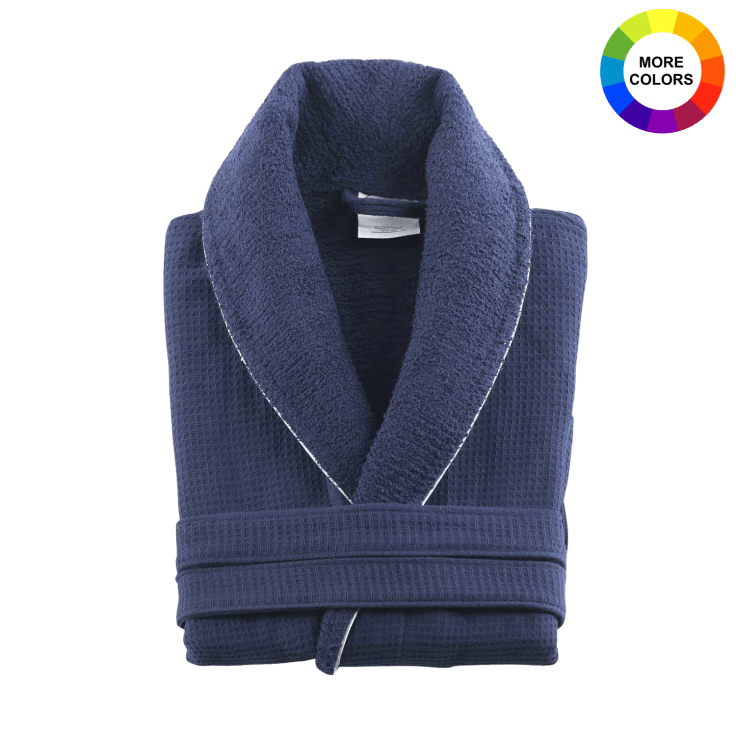 MorningSave Enchante Home Waffle Terry Turkish Bathrobe