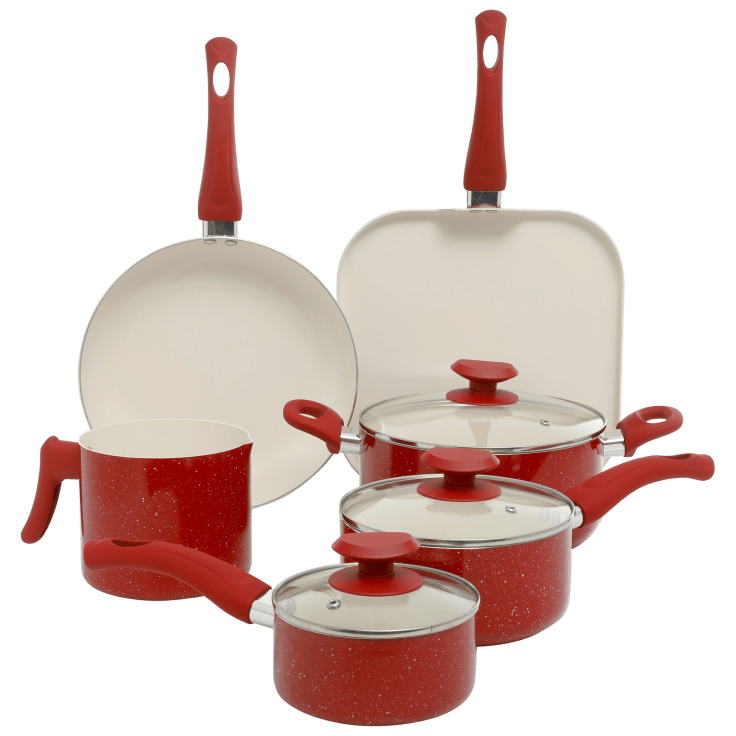 MorningSave: 2-Pack: Red Copper 10 Square Pans