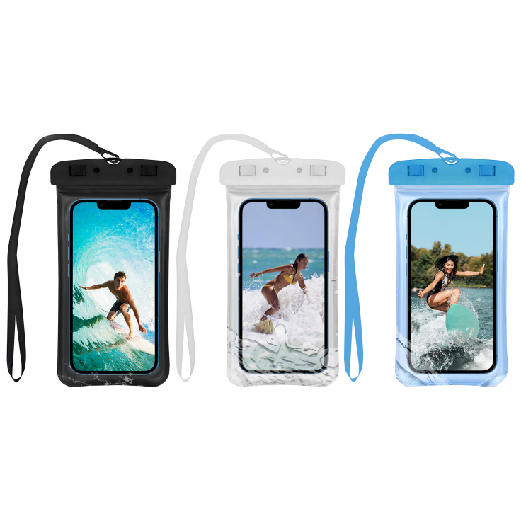 MorningSave 3Pack Ciana Multipack Waterproof Cellphone Pouch with