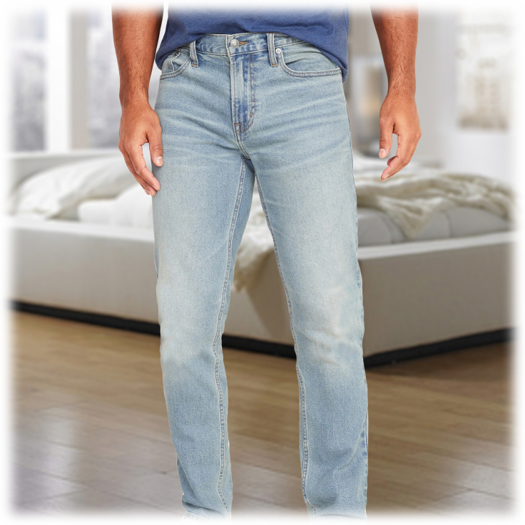 SideDeal: 3-Pack: Men's Flex Stretch Slim Straight Jeans with 5 Pockets