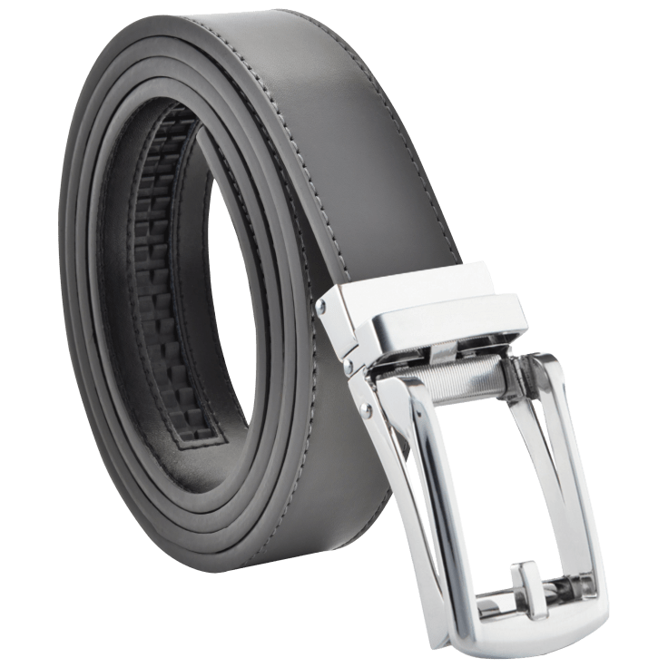 SideDeal 3Pack MarkFred Men's Genuine Leather Ratchet Belts