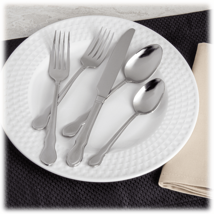 MorningSave Roberts & Belk Adeline 60Piece Flatware Set