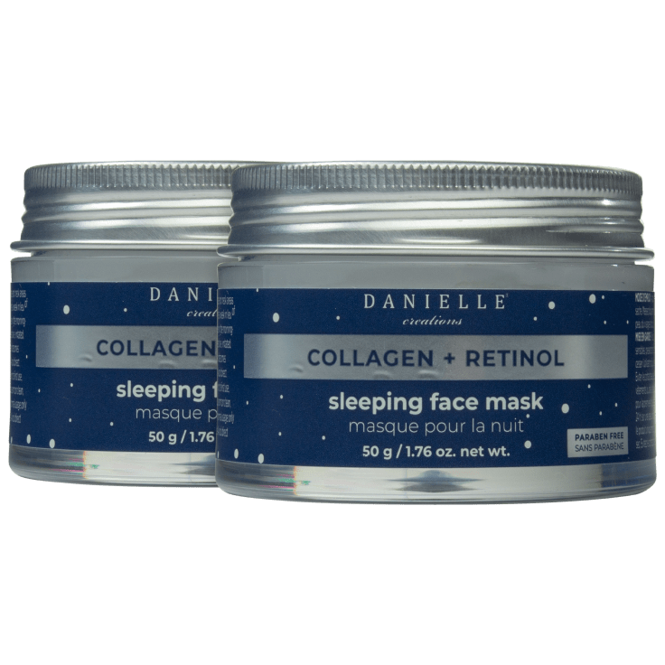 MorningSave 2Pack Danielle Overnight Face Mask with Collagen & Retinol