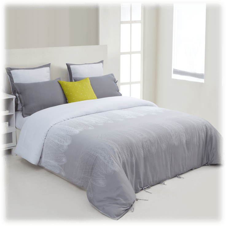 MorningSave 3Piece Elegant Linens Ingrid 100 Cotton Duvet Set