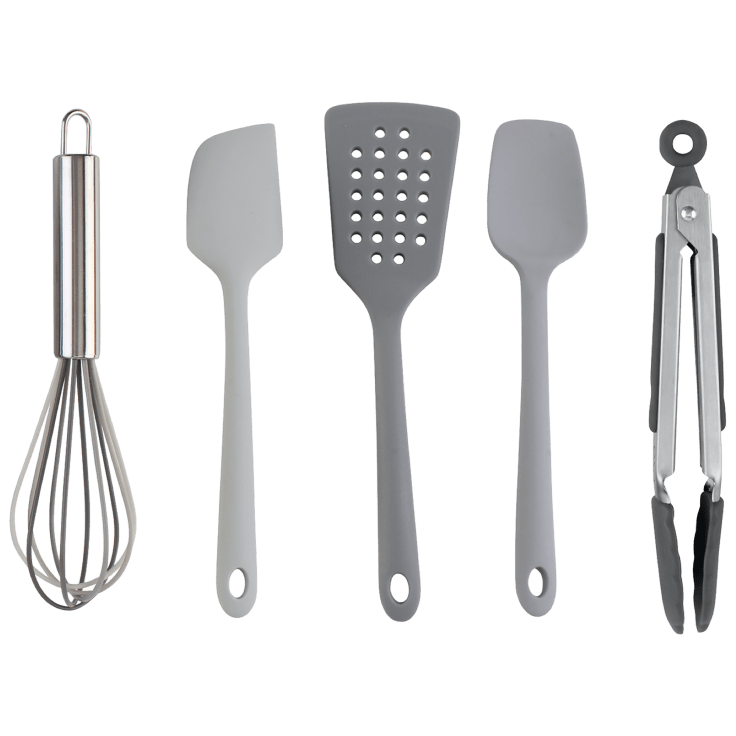 MorningSave: Cook with Color 5-Piece Mini Utensil Set