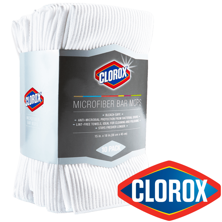 Clorox Antimicrobial Barmop 4-pk.