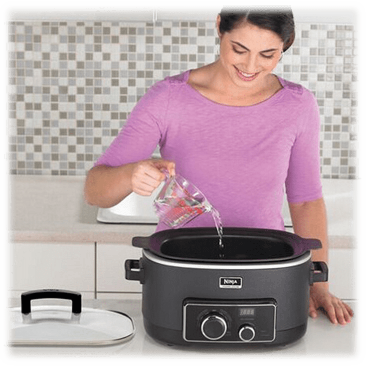MorningSave Ninja 3in1 Cooking System with Cookbook and Accessories