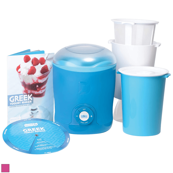 Dash 7 Jar and Greek Yogurt Makers Pink 2 Quarts