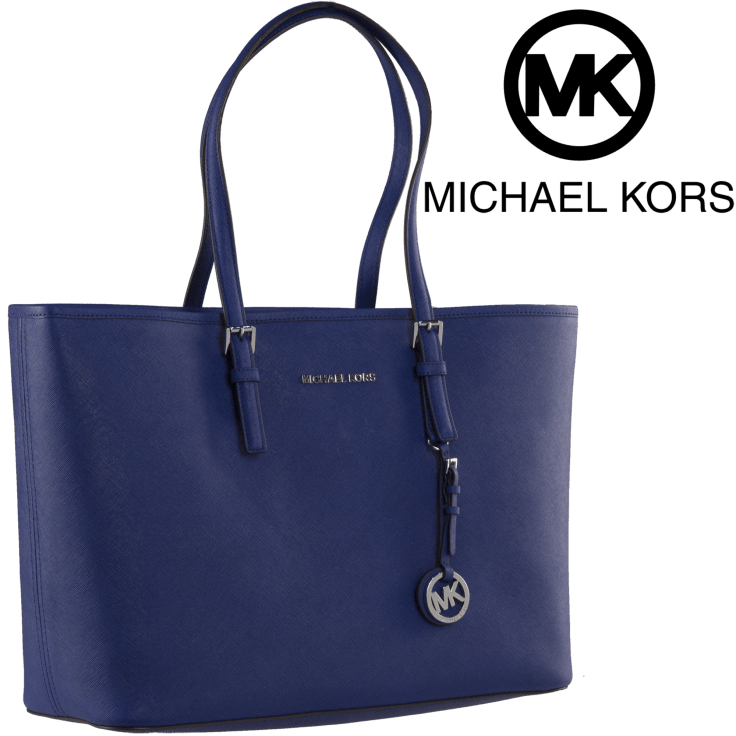 MICHAEL Michael Kors Jet Set Travel Medium Saffiano Leather Top-zip Tote Bag